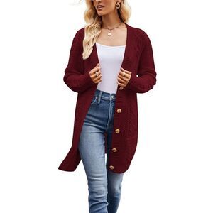 Caifeng Womens  Cardigan